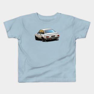 Ford Escort MK2 Rally - Illustration Kids T-Shirt